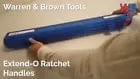 Specialist Tools AU Automotive Diesel Torque Wrench Kits and Adapters Warren & Brown Extend-O-Ratchet Handle 1/2" drive