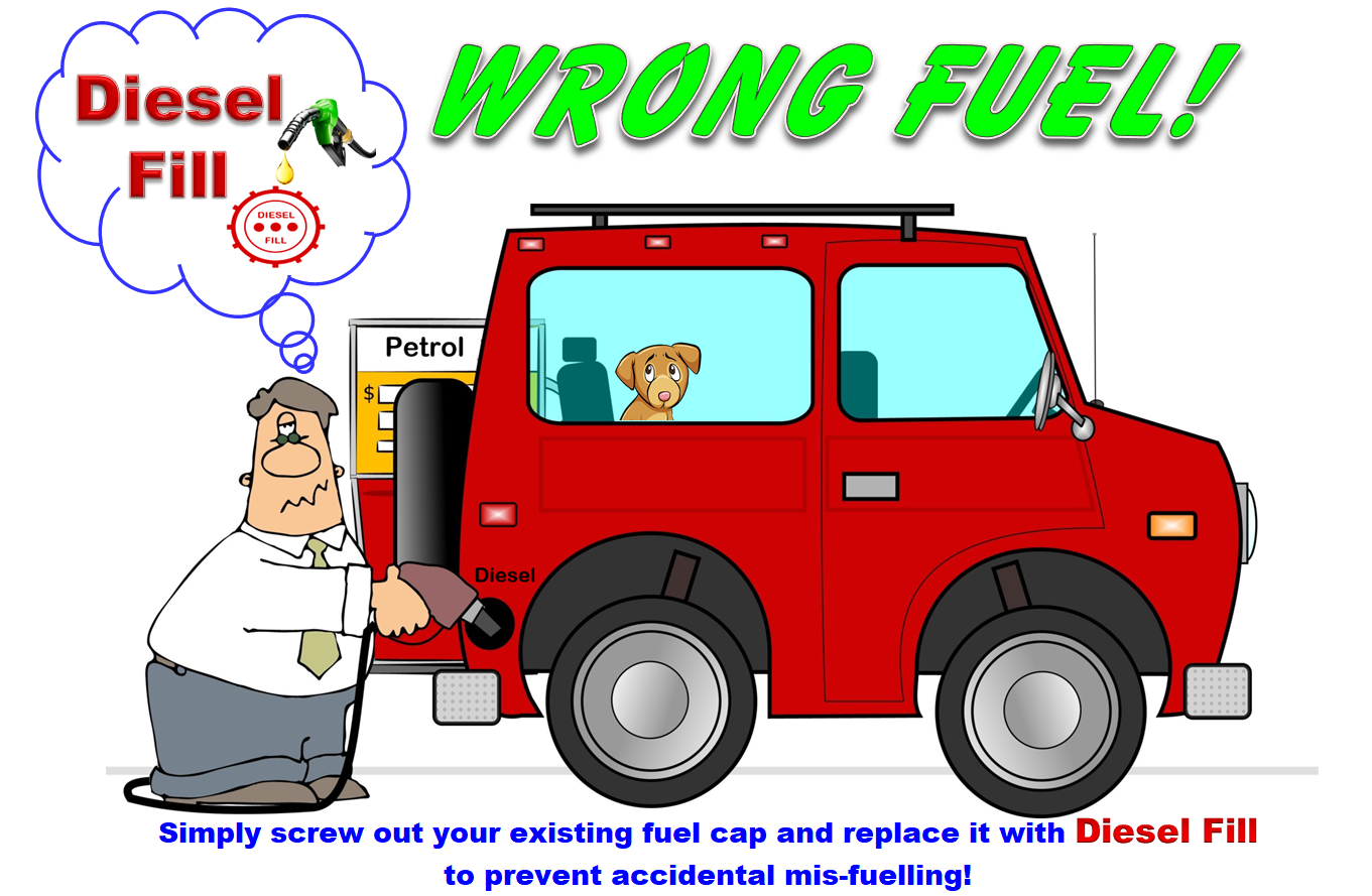 Diesel Fill - Misfuelling Prevention Device - Don't Put The Wrong Fuel